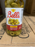 Bells pitted Spanish olives 12/4oz