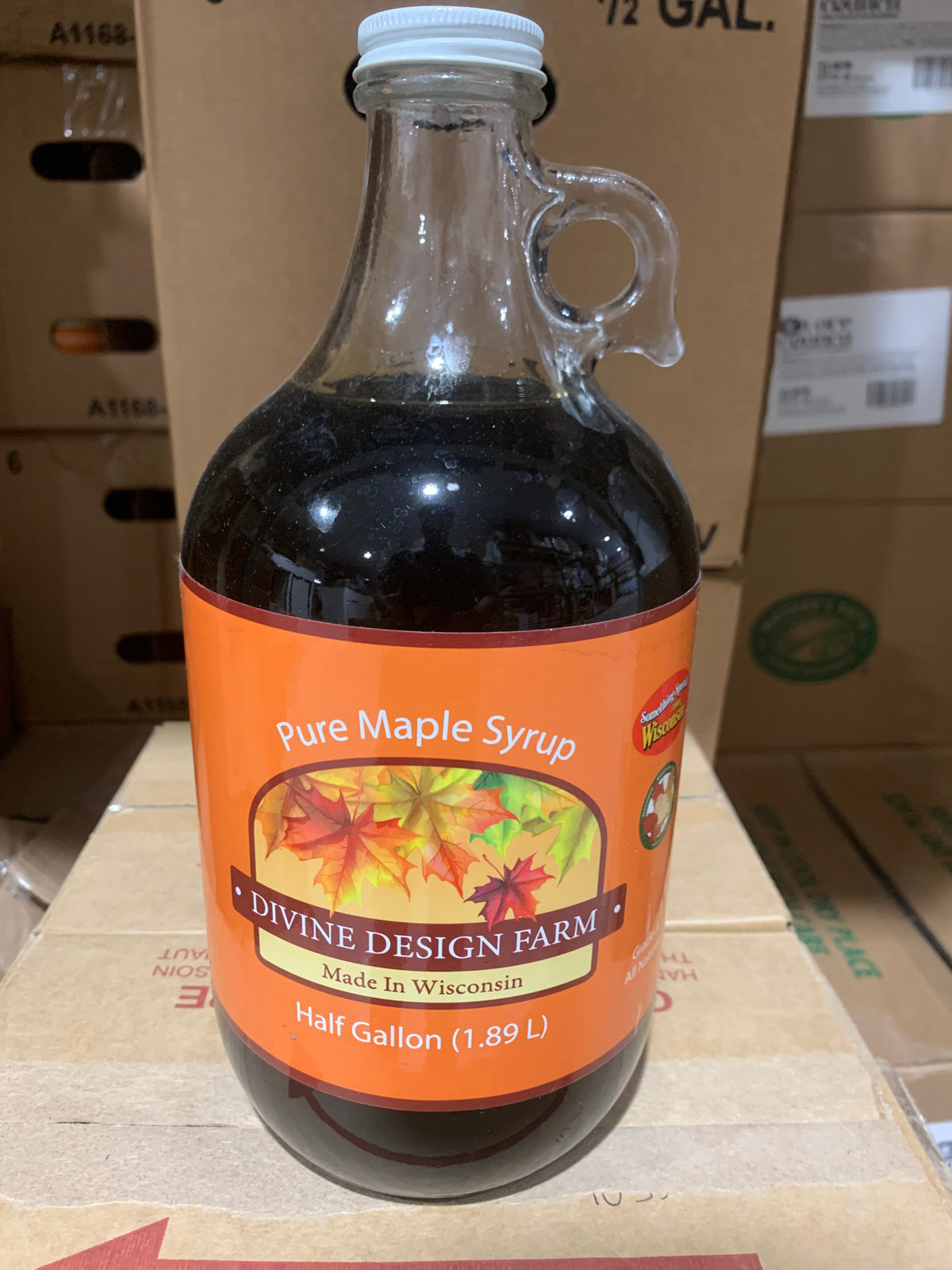 Wisconsin Maple Syrup - 1/2 Gallon