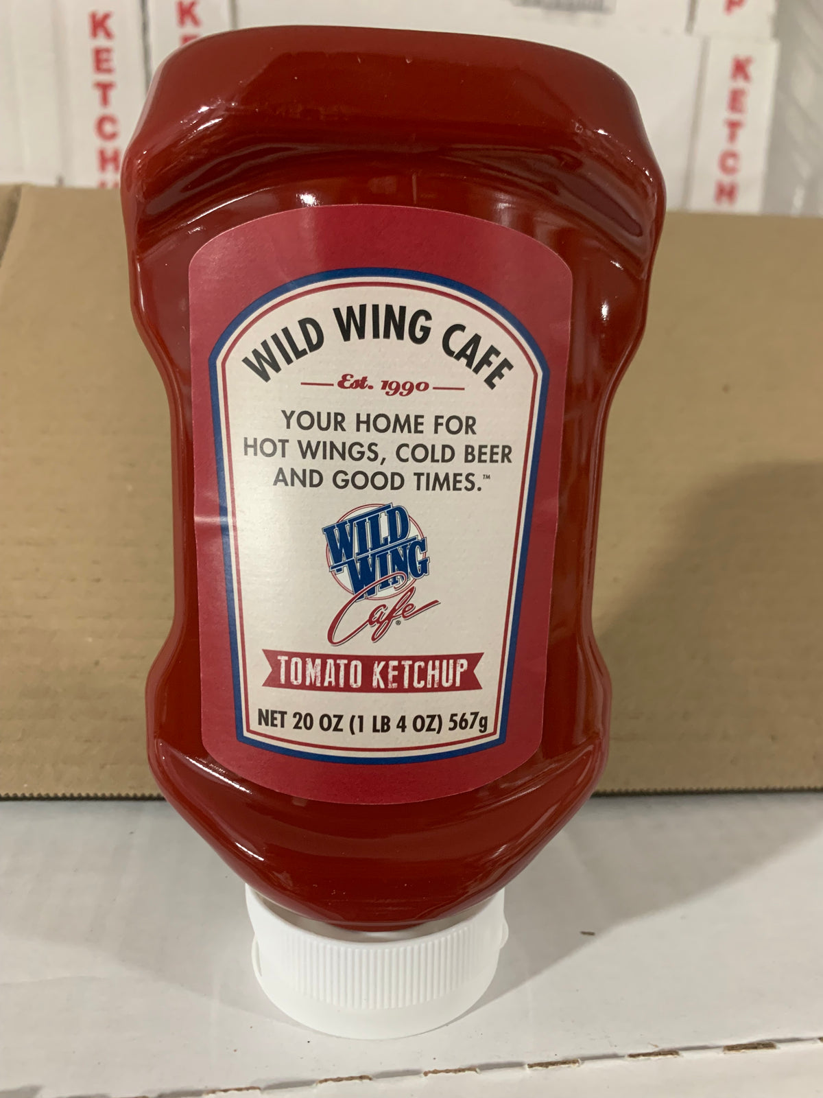 Tomato ketchup wild wings café GF 25/20oz