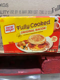 Oscar mayer fully cooked bacon original 48/2.52oz