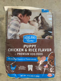 Ashland Farms chicken & rice puppy food 16.5lb