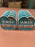 IAMS salmon recipe grain free cat food twin pk 24-2-1.32oz