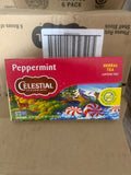 Hain Celestial peppermint tea pouches 6/20oz