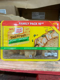 Honey smoked turkey lunchmeat family pk 8/16oz