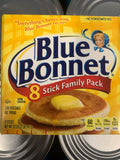 Blue Bonnett butter 8 sticks family pk 12/32oz