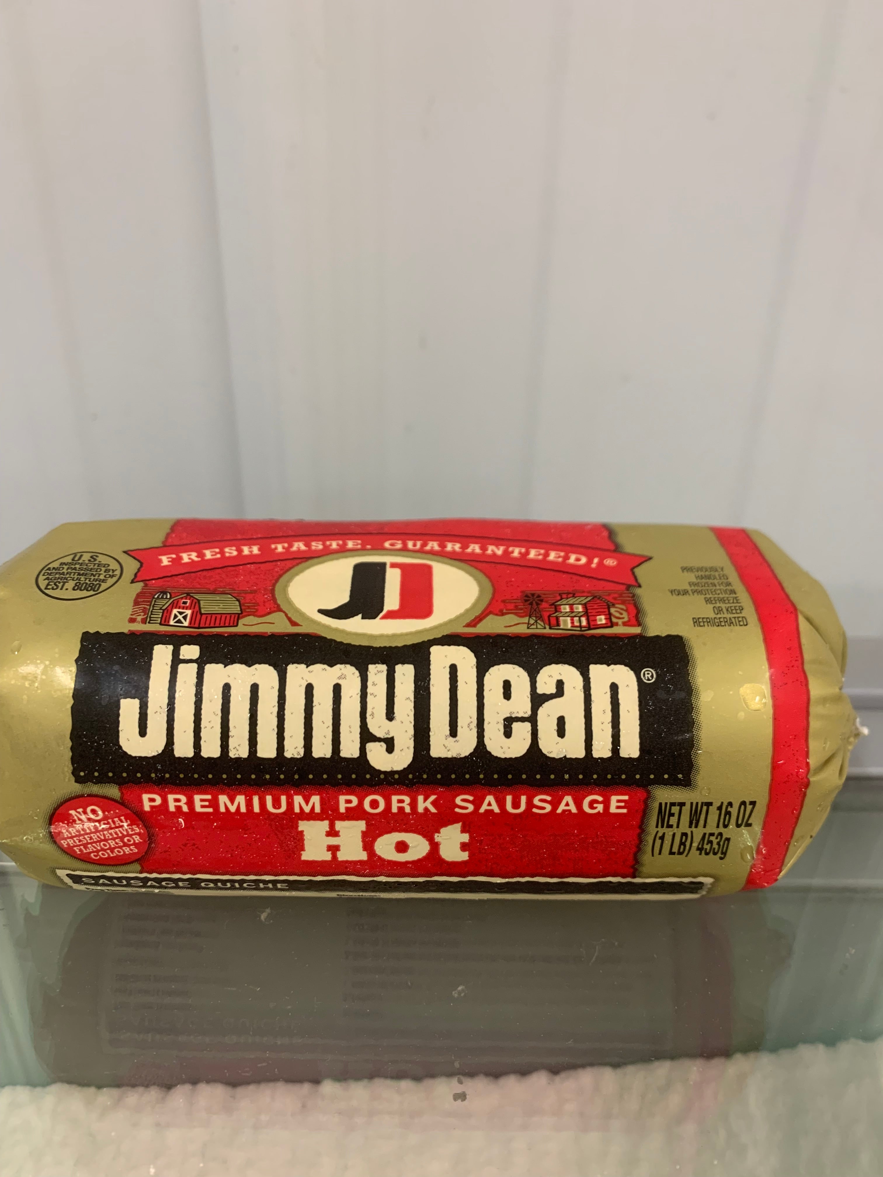 Jimmy Dean sausage roll hot 12/16oz