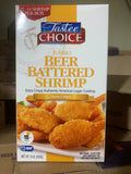 Beer battered shrimp 16-20ct 8/9oz