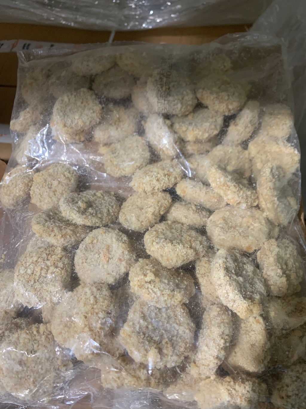 Shrimp nuggets all natural breaded fc 4/2.5lb