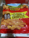Ore Ida crinkle cut fries seasoned 6/6lb