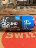 Swift/Kroger ground beef 93/7% 24/1lb