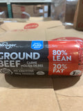 Swift/Kroger ground beef 80/20% 24/1lb