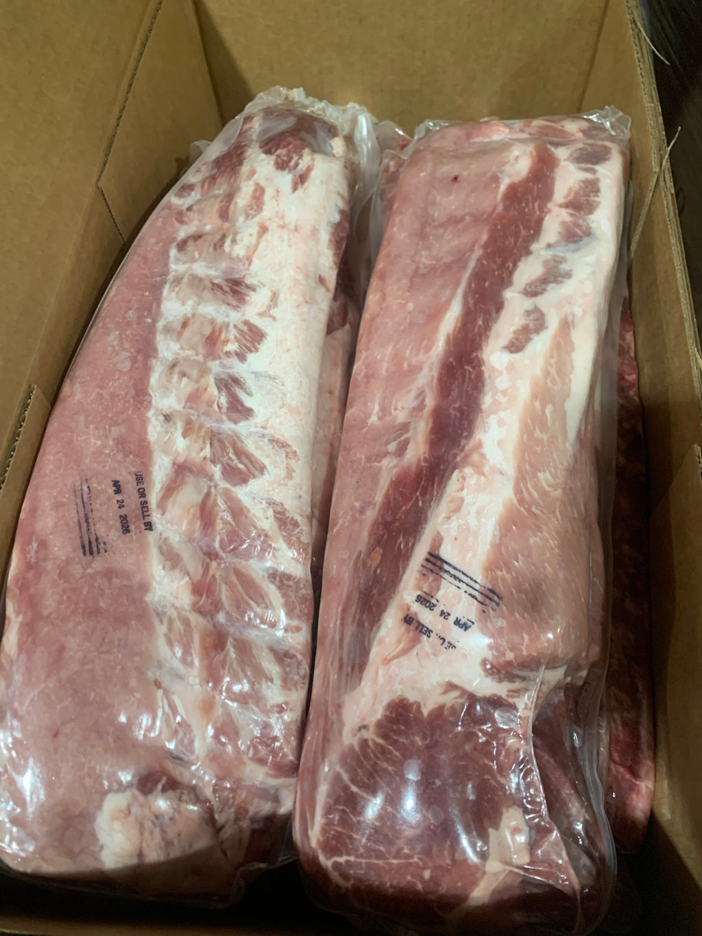 Seaboard baby back ribs 7/7lbrw