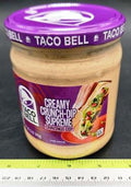 Taco Bell cheese dip creamy crunch supreme 8/15oz