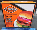 Flanders beef patties 20-1/4lb family pk 8/80oz