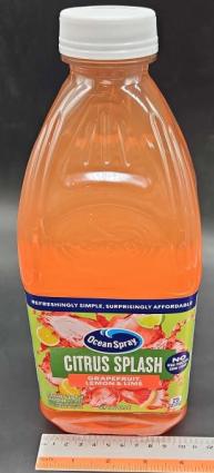 Ocean Spray citrus splash juice grapefruit/lemon/lime  8/50.7oz