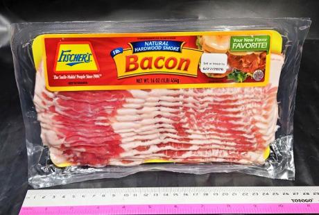 Fischers hardwood smoked bacon 18/16oz
