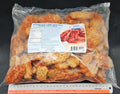 Daily Choice flamebroiled boneless rib shaped pork patties fc 8/5lb